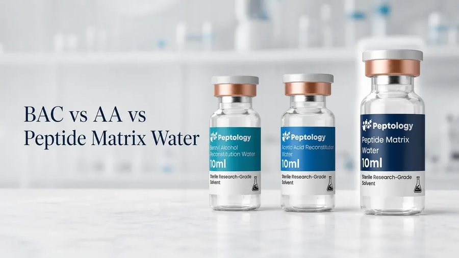 Bakteriostaatiline vesi, äädikhape või Matrix Water: milline lahustamiskeskkond?