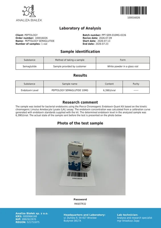 Semaglutide 5 mg/10mg – GLP-1 retseptori agonist – pilt 5